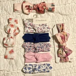 Baby girl headband bows
